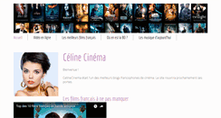 Desktop Screenshot of celinecinema.com