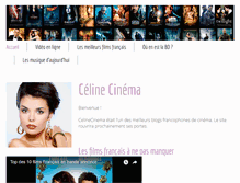 Tablet Screenshot of celinecinema.com